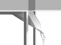 Connecting gutters 6 m